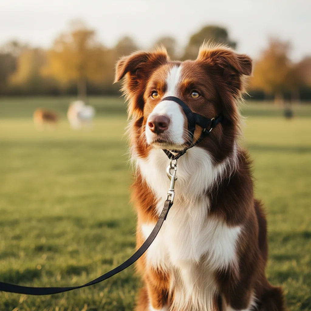 Adjustable Anti-Pull Dog Halter, Halti Head Collar for Training, Lightweight Polyester, Multiple Sizes Available 2
