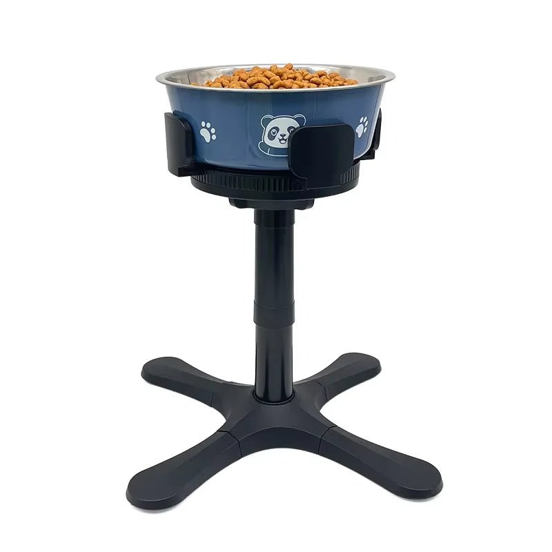 Adjustable Elevated Dog Food Bowl with Stainless Steel Bowl – Ergonomic Design for All Pets 7