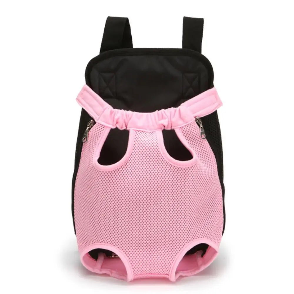 Adjustable Pet Backpack Carrier for Small Dogs and Cats ā Breathable Mesh Design for Hiking and Travel 10
