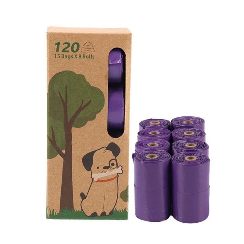 Biodegradable Dog Waste Bags – Eco-Friendly Poop Bags with Easy Binding Handles 7
