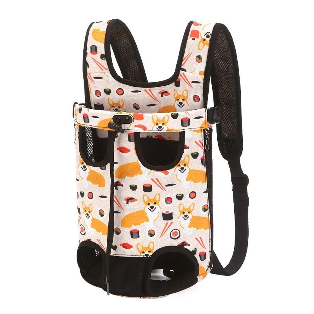 Breathable Pet Carrier Backpack for Dogs and Cats – Ergonomic Design with Safety Features and Ventilating Mesh 13