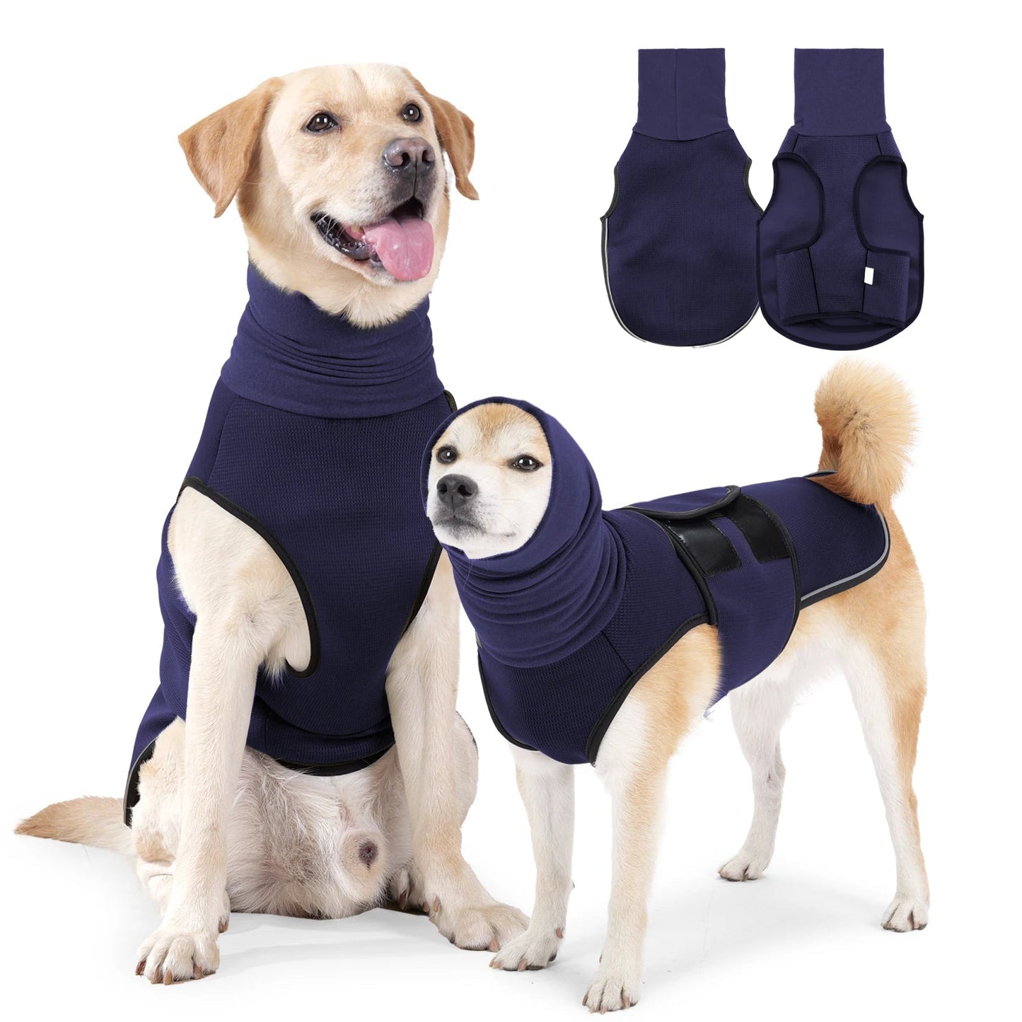 Calming Anti-Anxiety Vest for Dogs and Cats – Gentle Pressure for Stress Relief, Soft Breathable Fabric, Adjustable Fit, Various Sizes 8