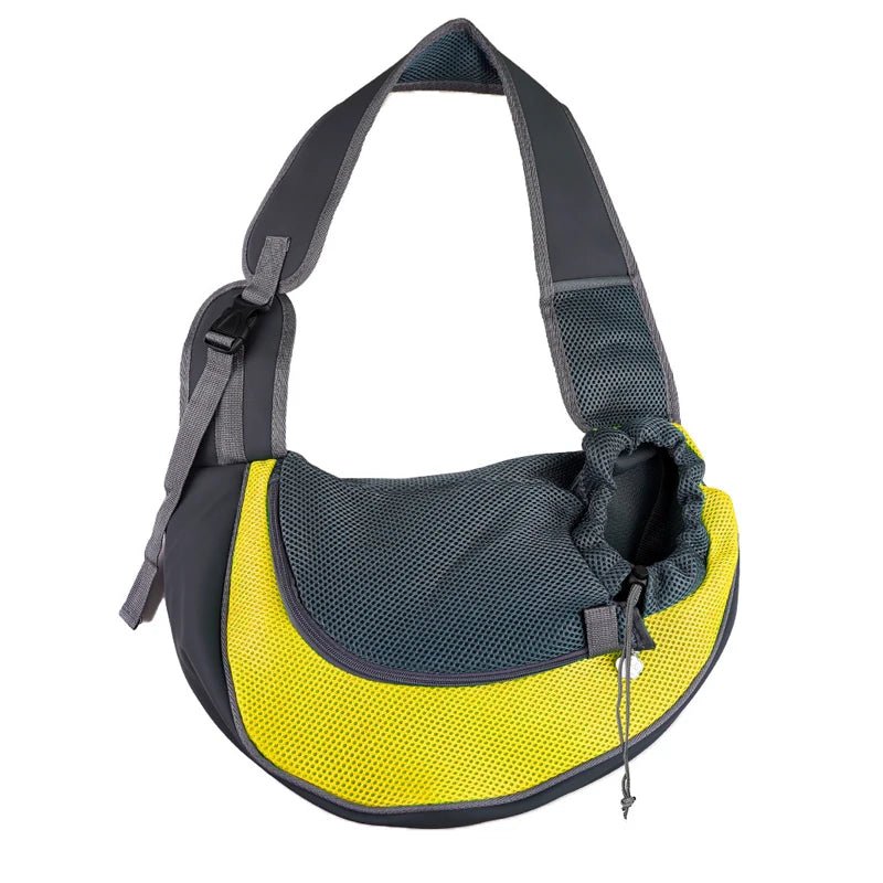 Comfortable Pet Sling Carrier Bag for Small Dogs and Cats – Lightweight Breathable Design, Adjustable Shoulder Strap 16