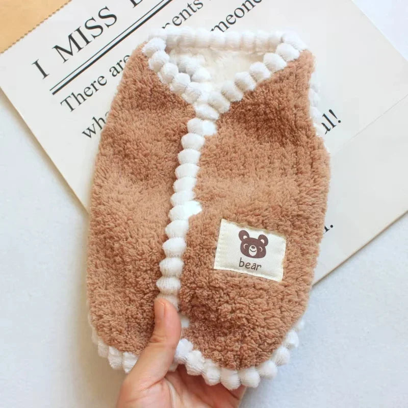 Cozy Fleece Dog Coat for Winter – Warm Jacket for Small Dogs and Cats, Full Body Coverage, Soft Material 10