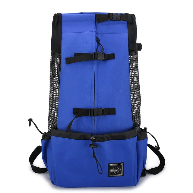Dog Backpack Carrier for Small to Medium Dogs – Breathable Outdoor Hiking Rucksack with Adjustable Straps and Durable Design 8