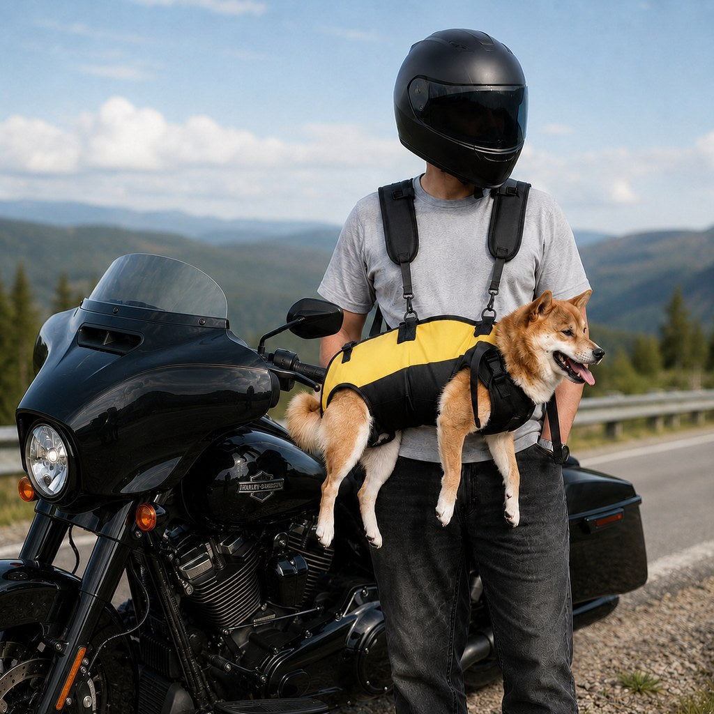 Dog Carrier Backpack for Small to Medium Dogs featuring a comfortable hands-free design, ideal for hiking and travel, with adjustable straps and breathable mesh for pet comfort 10