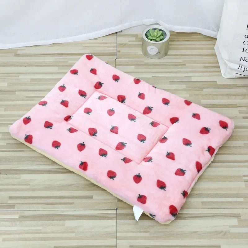 Double-Sided Pet Mat – Soft Plush Cushion for Cats and Dogs 12