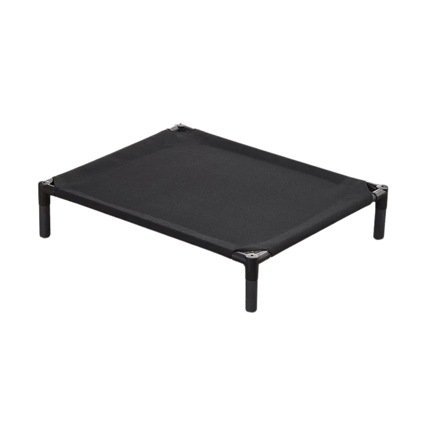 Elevated Dog Bed - Sturdy & Breathable Pet Sleeping Solution for All Sizes - Black Mesh Design 7