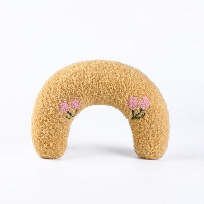 Ergonomic Cat Pillow and Dog Cushion – U-Shaped Design with High-Quality Mohair and Pearl Cotton for Ultimate Comfort 9