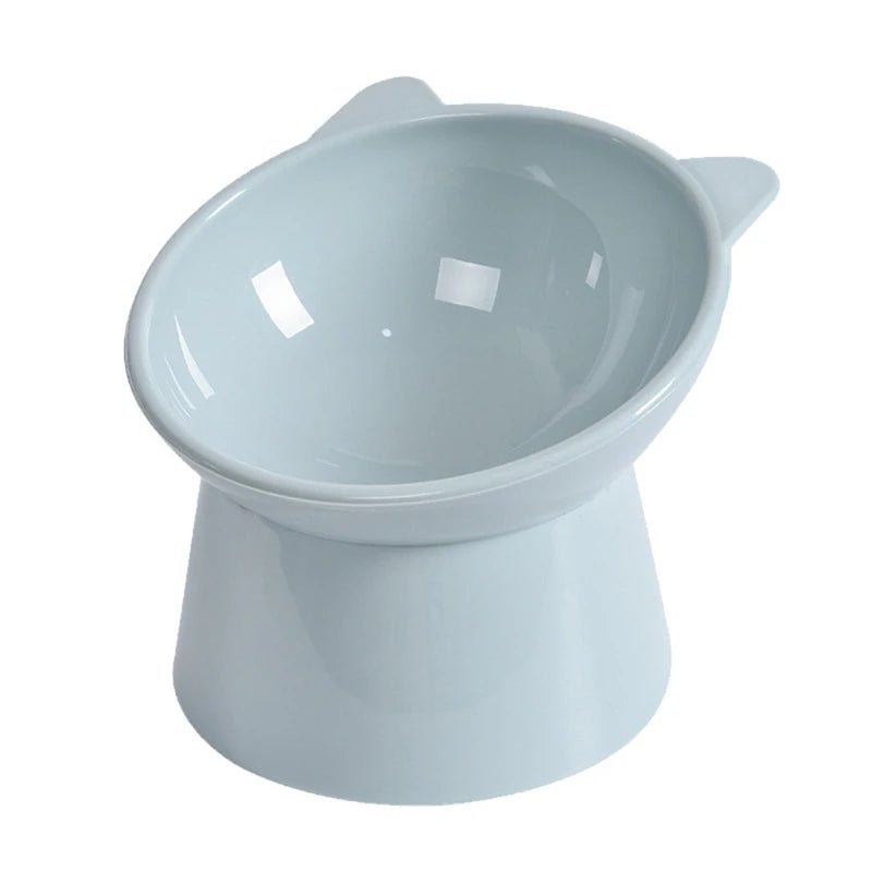 Ergonomic Elevated Pet Feeder with Slanted Bowls for Small Dogs and Cats - Non-Toxic PP Plastic, Stable Base, Easy to Clean 10