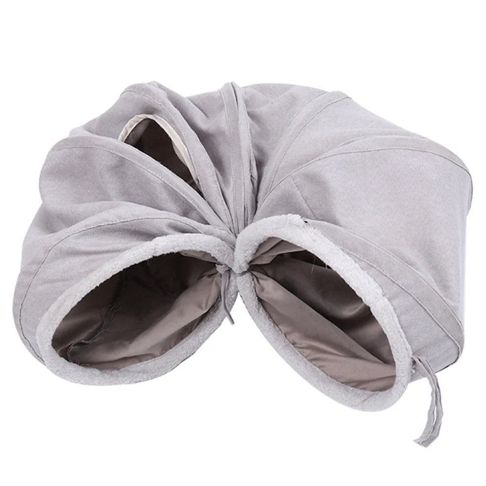 Foldable Cat Play Tunnel with Crinkling Lining and Bell – Indoor and Outdoor Fun 5