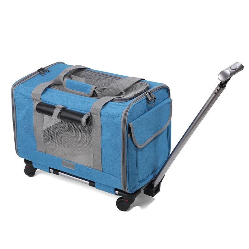 Foldable Dog Stroller and Cart for Easy Pet Transport – Lightweight and Airline Approved 10
