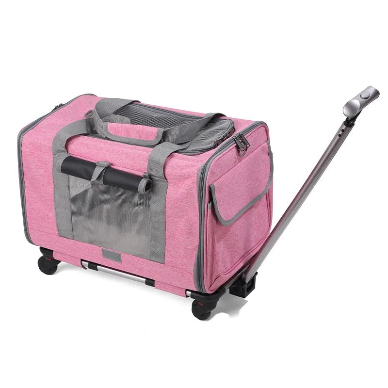 Foldable Dog Stroller and Cart for Pets – Lightweight and Airline Approved 10