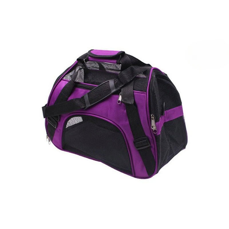 Foldable Pet Carrier Bag for Dogs and Cats – Lightweight Soft-Sided Travel Carrier with Breathable Mesh and Durable Nylon 11