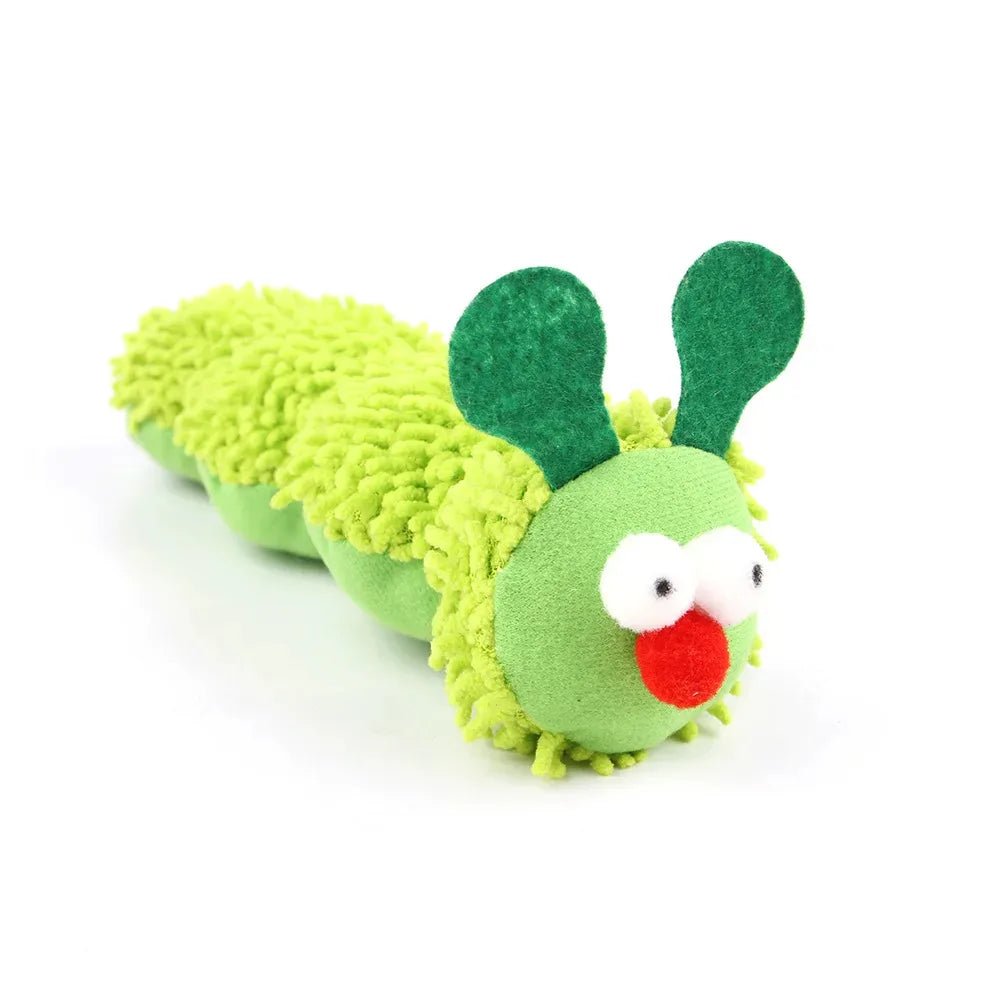 Interactive Cat Toy Caterpillar Design with Catnip and Silver Vine – Plush Cotton for Healthy Play and Engagement 8