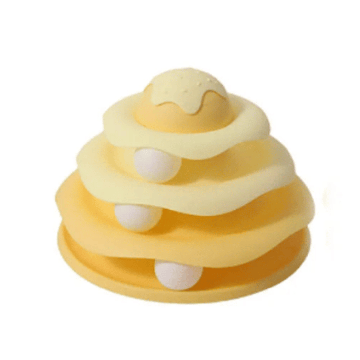 Interactive Cat Toy with Revolving Tower and Rolling Balls – Best for Kittens and Adult Cats to Stimulate Play and Reduce Boredom 5