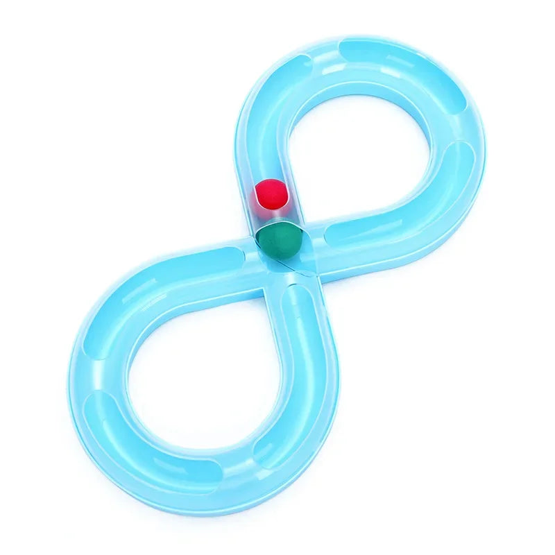 Interactive Cat Toy with Rolling Ball - Engaging Playground for Active Cats, Stimulates Hunting Instincts, Durable Pet-Friendly Material 8