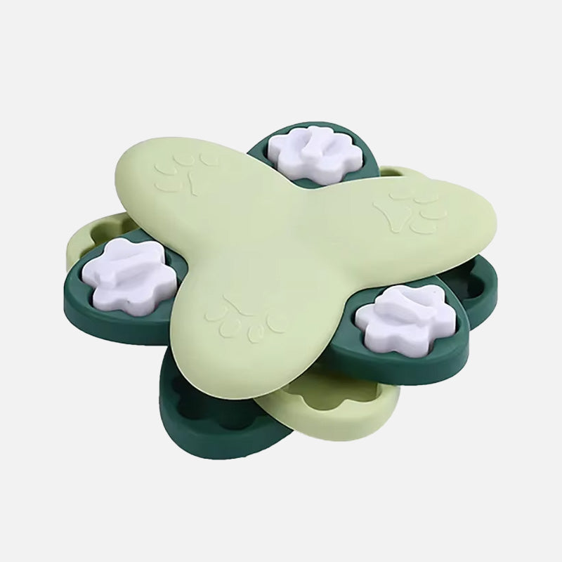 Interactive Dog Puzzle Toy for Slow Eating – Durable 24 cm Feeder in Yellow or Green for Mental Stimulation 5