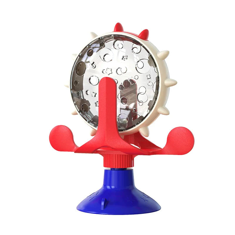 Interactive Ferris Wheel Treat Dispenser for Cats and Small Dogs – Multifunctional Toy for Slower Eating and Mental Stimulation 9