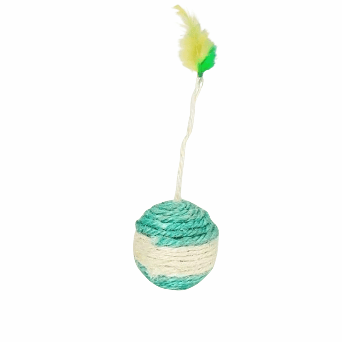 Interactive Sisal Scratching Ball Cat Toy – Durable and Engaging 8