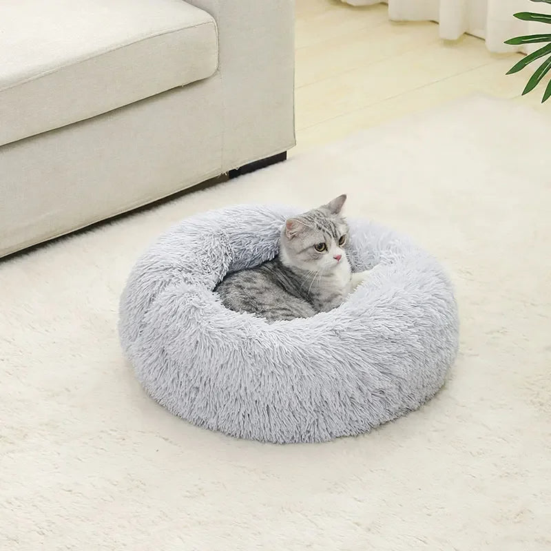 Molly Long Plush Dog Bed – Ultra-Soft Cozy Nest for Dogs and Cats 7