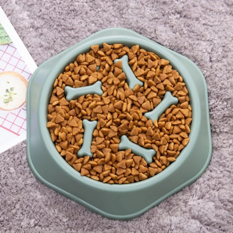 Pet Slow Feeder Bowl for Dogs – Anti-Choking and Healthy Eating Design 3