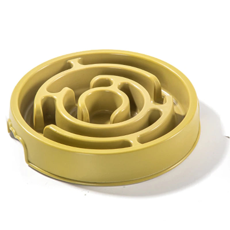 Pet Slow Feeder Dog and Cat Bowl with Maze Design for Healthy Digestion – Non-Slip Anti-Gulping Feeding Dish 4