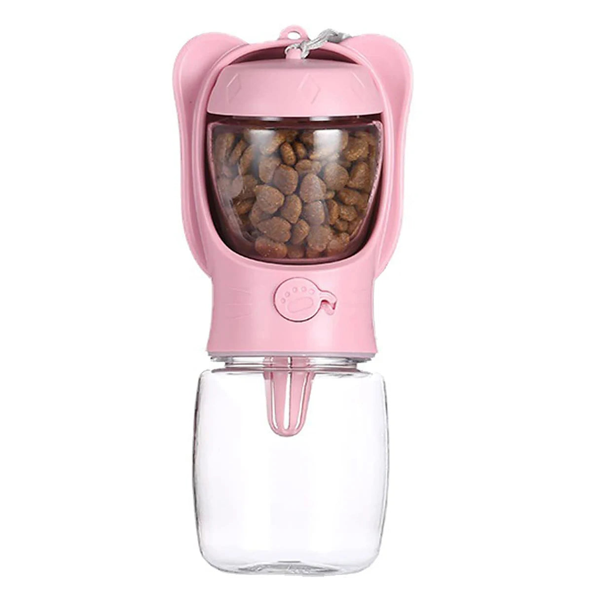 Portable Dog Water Bottle with Food Container – Leak-Proof Travel Solution for Pets 9