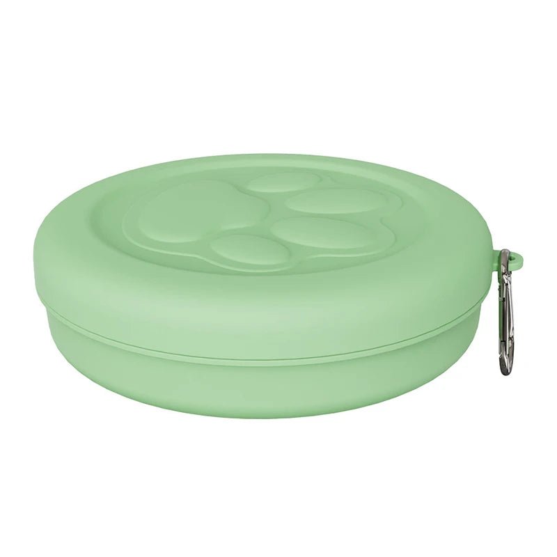 Portable Pet Bowl for Dogs and Cats – Lockable Lid Acrylic Travel Bowl in Vibrant Colors, Compact Design for On-the-Go Feeding 8