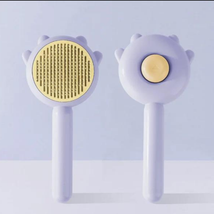 PurrGlow Cat Brush for Effortless Hair Removal and Healthy Coat Care 2