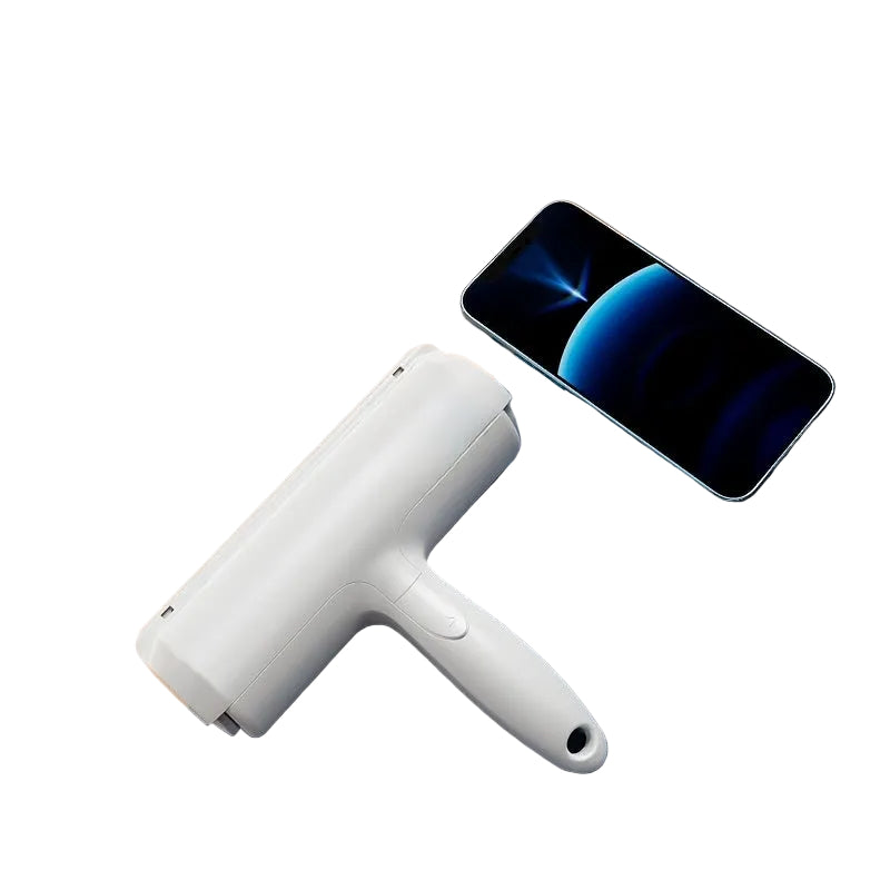 Reusable Lint Roller with Self-Cleaning Base - Best Pet Hair Remover for Furniture and Car 2