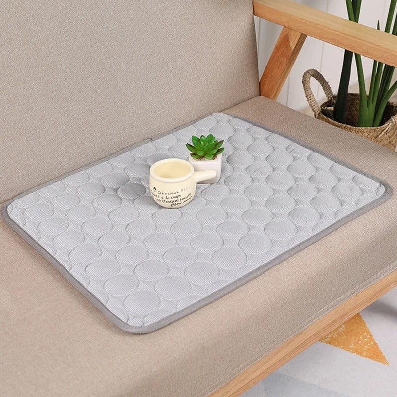 Self-Cooling Dog Cooling Mat - Portable Non-Toxic Pet Mat for Home and Travel, Lightweight and Easy to Clean 8