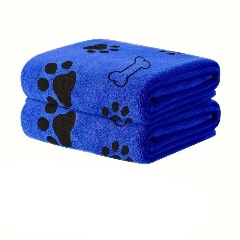 Set of 2 Super Absorbent Microfiber Towels for Dogs – 60x100 cm Soft and Quick-Drying 5