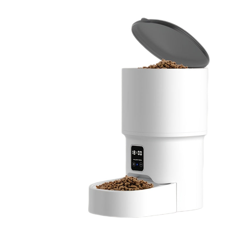 Smart Automatic Pet Feeder with WiFi Control, 4L Capacity for Cats and Dogs, Best Automatic Cat Feeder 1