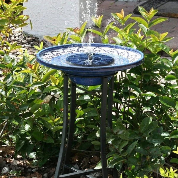 Solar Water Fountain for Garden - Eco-Friendly Outdoor Feature with Multiple Spray Patterns for Bird Baths and Ponds 3