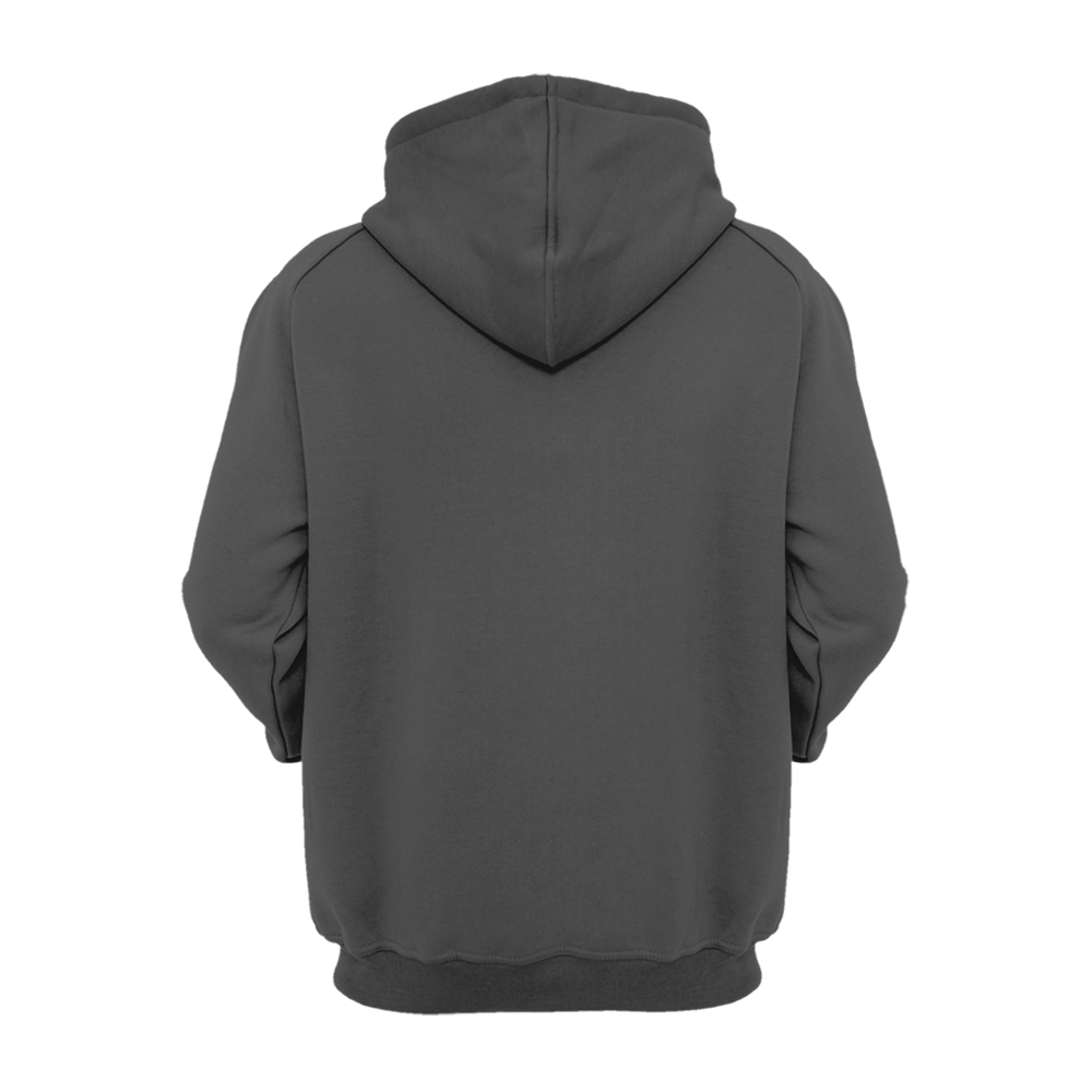 Unisex Black Hoodie with Dachshund Print – Comfortable Polyester-Cotton Blend, Sizes S-4XL 2