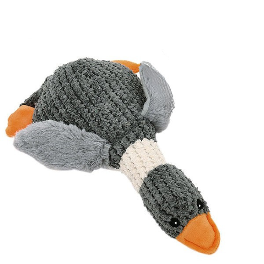 Indestructible Dog Toy for Aggressive Chewers – Extreme Goose with Organic Materials and Triple Stitching