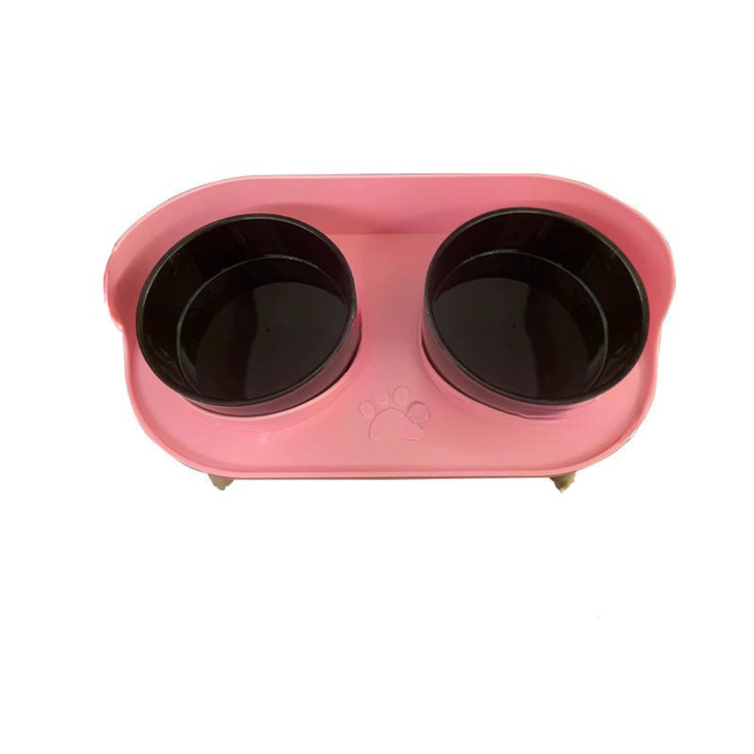 Elevated Dog Feeding Station with Ergonomic Design – Non-Slip Base and Ceramic Bowls for Improved Digestion, Ideal for Large Dogs