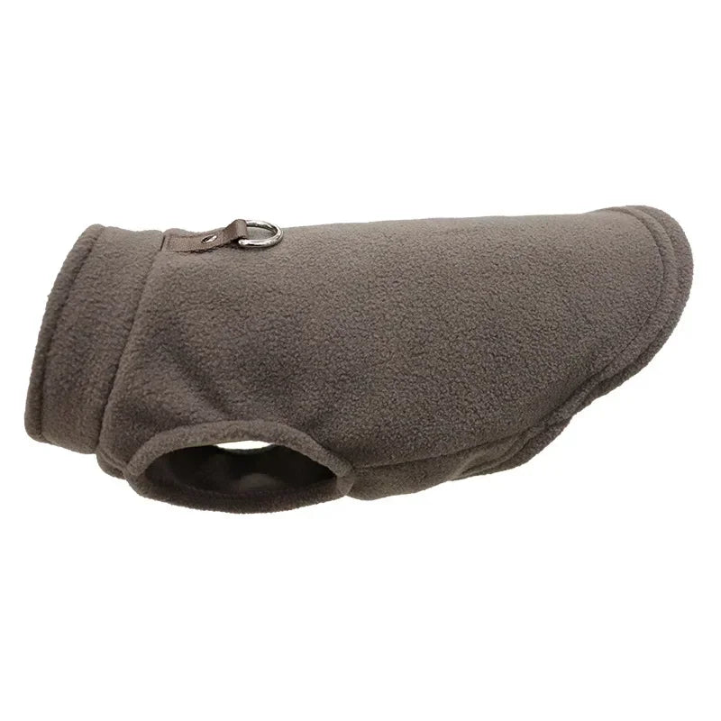 Warm Polyester Dog Coat for Winter with D-Ring – Comfortable Jacket for Small Dogs in Multiple Colors 13