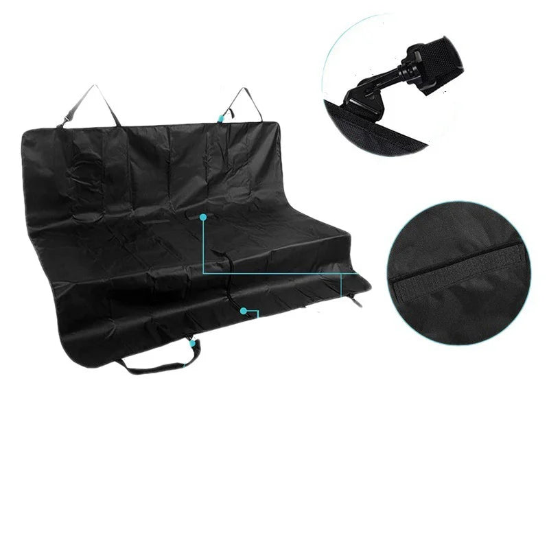 Waterproof Dog Car Mat – Durable Polyester Travel Cushion for Back Seat Protection 2