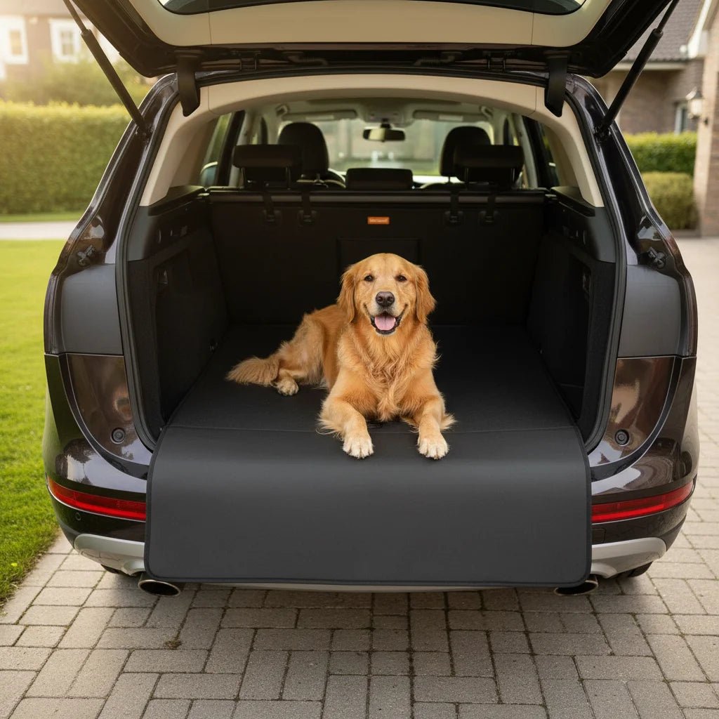 Waterproof Dog Car Seat Cover - Universal Fit Hammock Style Back Seat Cover for Dogs, Easy to Clean Pet Car Seat Protector 4