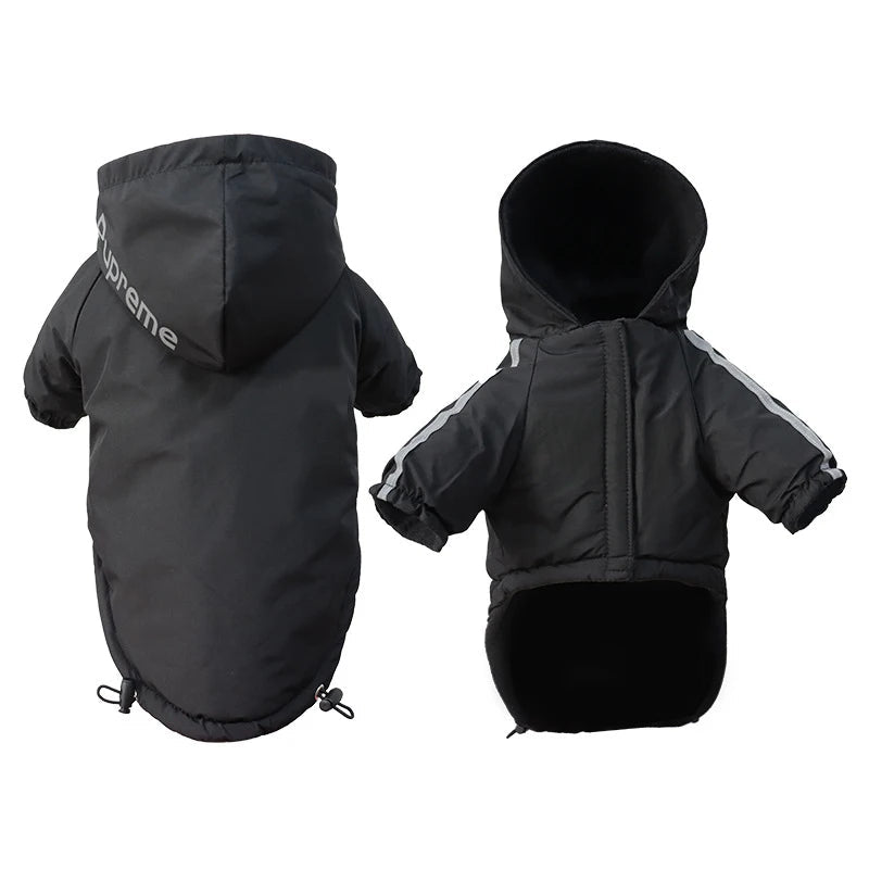 Waterproof Dog Coat for Winter with Reflective Elements – Warm Jacket for Small Dogs and Cats 9