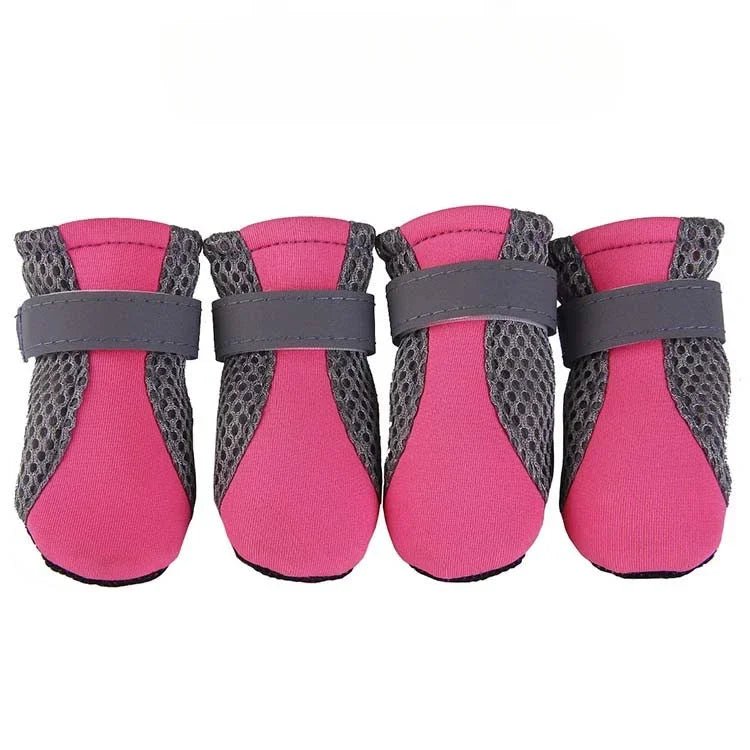 Waterproof Dog Shoes for Small to Medium Breeds – Breathable Mesh Dog Boots for Winter with Non-Slip Sole 17