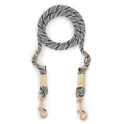 10-in-1 Hands-Free Dog Leash for Running, Walking, and Training - Adjustable Multi-Functional Dog Lead for All Sizes 0