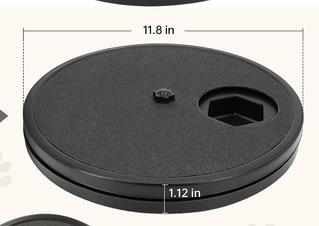 Rotatable Nail File and Interactive Scratching Board for Dogs – 3-in-1 Grooming Tool