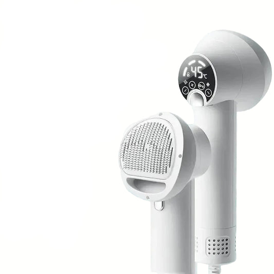 2-in-1 Dog Hair Dryer with Combing Function – Efficient Pet Blow Dryer for Quick Drying and Grooming 0