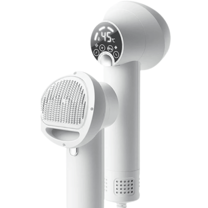 2-in-1 Dog Hair Dryer with Combing Function – Efficient Pet Blow Dryer for Quick Drying and Grooming 1