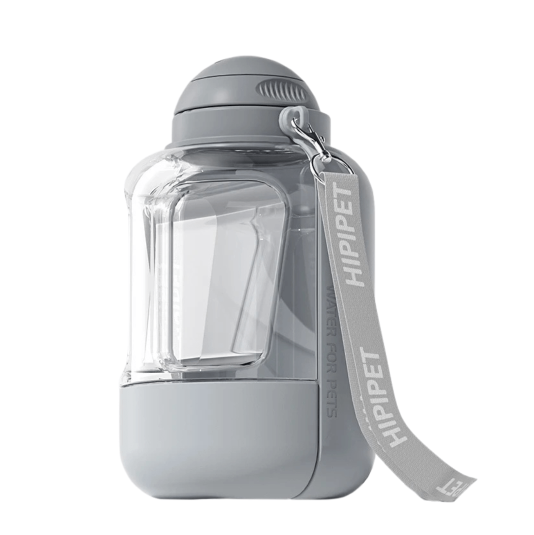 2-in-1 Dog Water Bottle with Food Container – Portable and Durable Design 1