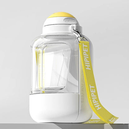 2-in-1 Dog Water Bottle with Food Container – Portable and Durable Design 9