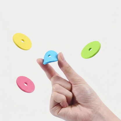 2-in-1 Launcher Toy for Pets and Kids featuring soft bullets and discs, lightweight ergonomic design for interactive play and fun activities. 8